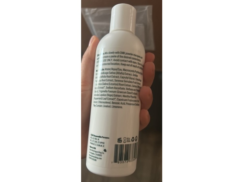 DMK Aqua D'Herb Mask Activator Solution, 8 fl oz/240 mL