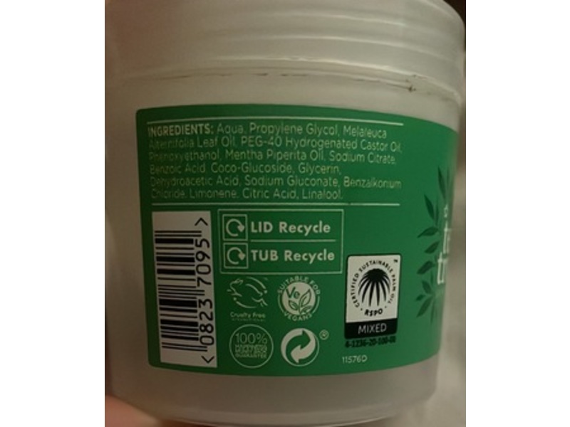 Superdrug Tea Tree Skin Care Cleansing Pads, Tea Tree Oil, 40 Count