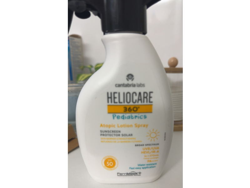 Heliocare 360 Pediatrics Atopic Lotion Spray, SPF 50 PA ++++, 250 mL