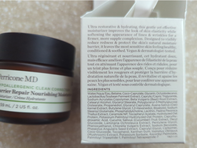 Perricone MD Clean Correction Barrier Repair Moisturizer, 2 fl oz/59 mL