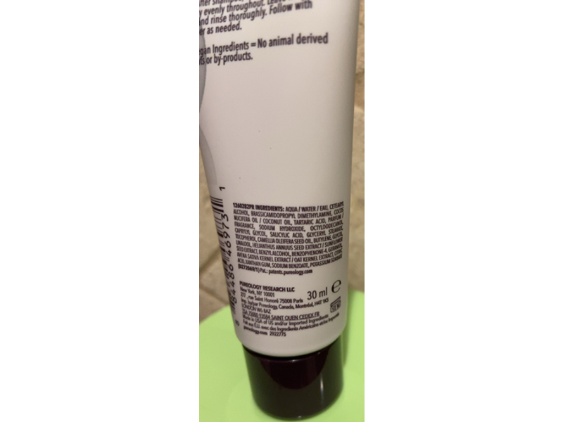 Pureology Color Finatic Top Coat + Sheer, Clear, 1 fl oz/30 mL