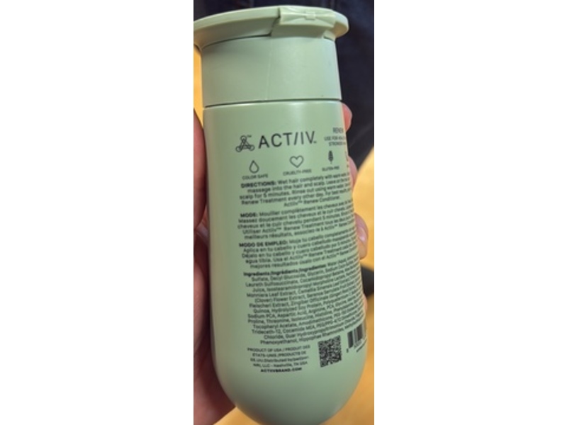 ACTIIV Healing Shampoo Treatment, Renew, 7 fl oz/215 mL