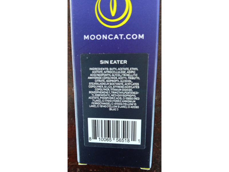 Mooncat Nail Lacquer, Sin Eater, 0.4 fl oz/12 mL
