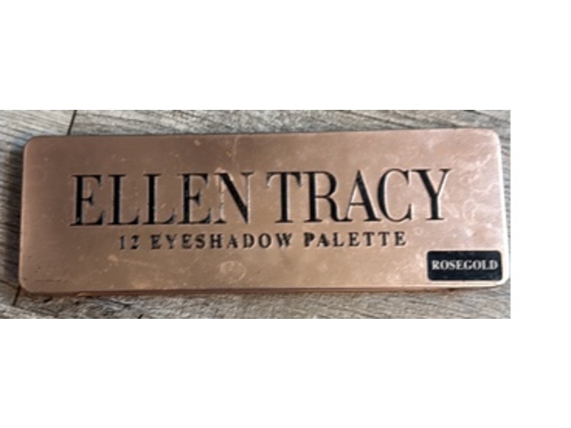 Ellen Tracy 12 Eyeshadow Palette, Rosegold, 0.56 oz/15.6 g