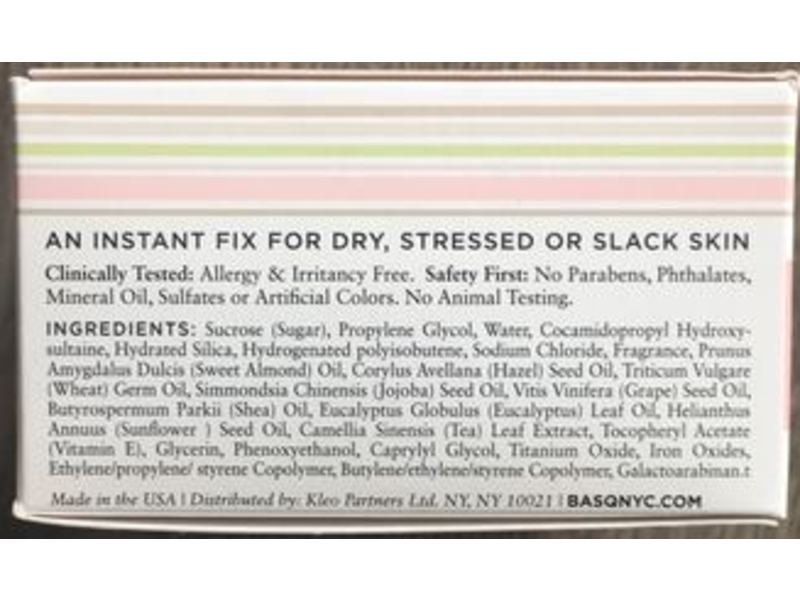 Basq Citrus Sugar Skin Perfecting Scrub, 8 oz/240 mL