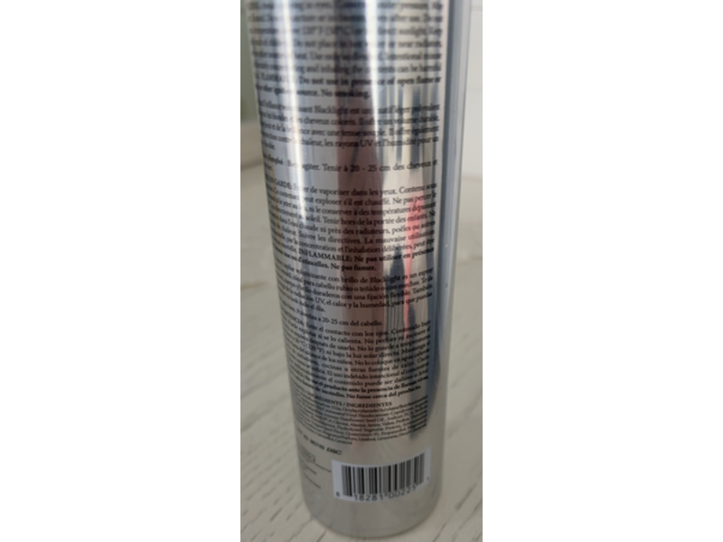 Oligo Professionnel Volumizing Shine Hairspray, Blacklight, 8.5 oz/240 g