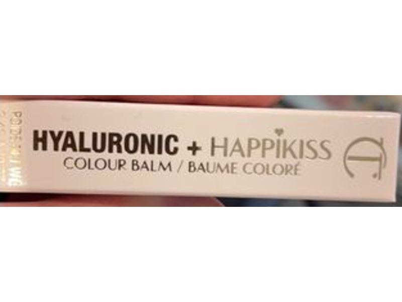 Charlotte Tilbury Hyaluronic + Happikiss Lipstick Balm, Happipeach, 0.08 oz/2.4 g