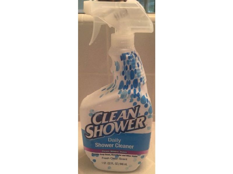 Clean Shower Daily Shower Cleaner, Fresh Clean Scent, 32 fl oz/946 mL, Pack Of 2