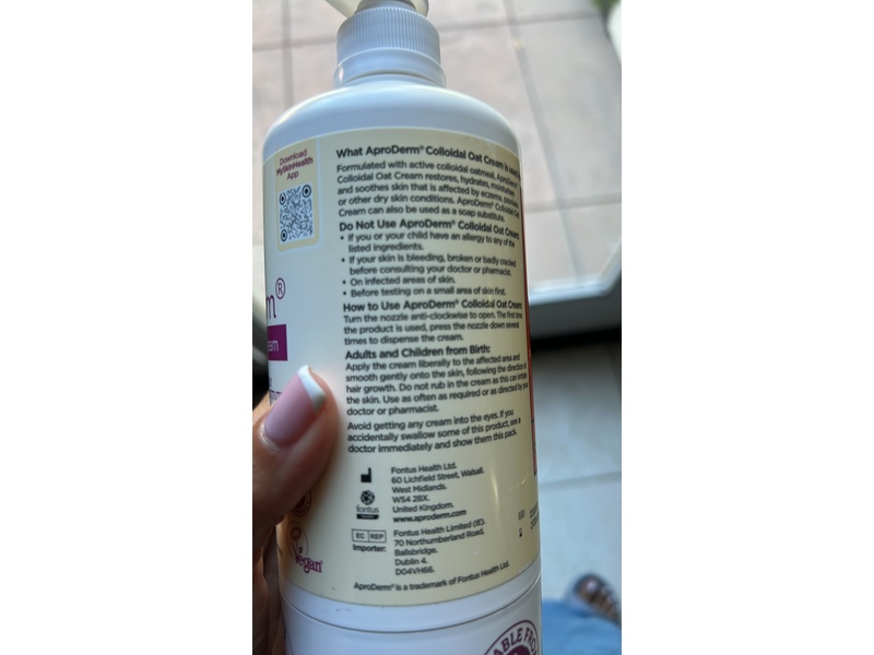 AproDerm Colloidal Oat Cream