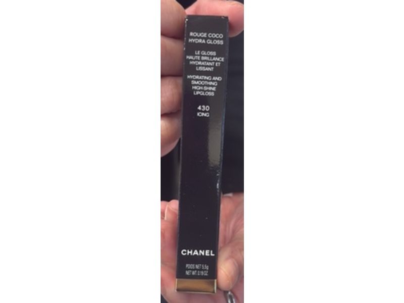 Chanel Rouge Coco Hydra Lipgloss, 430 Icing, 0.19 oz/5. g