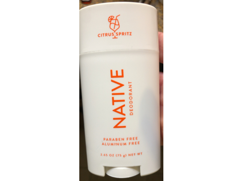 Native Deodorant, Citrus Spritz, 2.65 oz/75 g