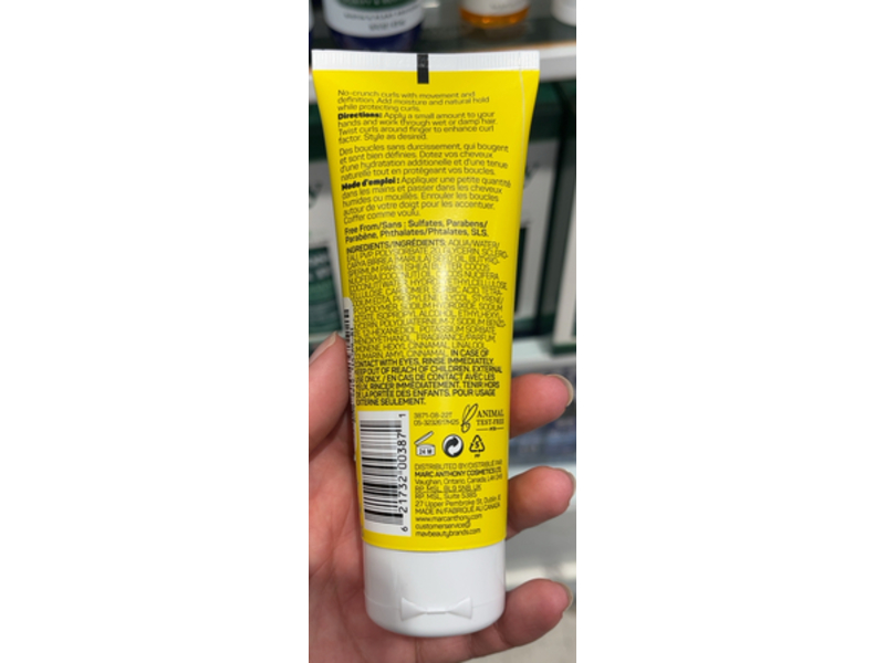 Marc Anthony Strictly Curls Control Styling Jelly, Flexible Hold, 3.38 fl oz/100 mL