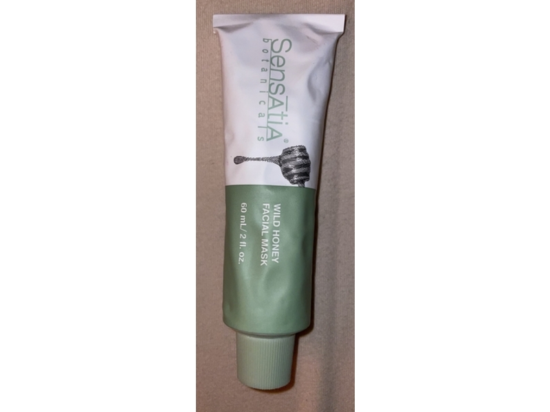 Sensatia Botanicals Wild Honey Facial Mask, 2 fl oz/60 mL
