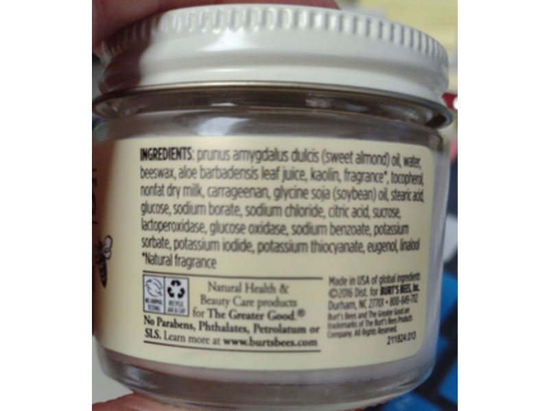 Burt's Bees Hand Cream, Almond & Milk, 2 oz/57 g