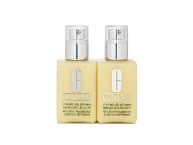 Clinique Dramatically Different Moisturizing Lotion + Pump, 4.2 oz/125 mL, Pack Of 2