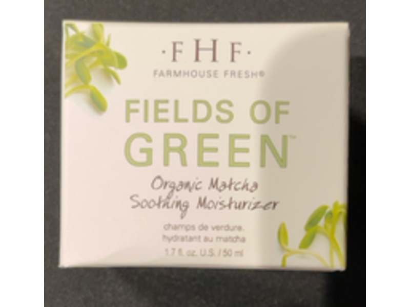 Farm House Fresh Fields of Green Soothing Moisturizer, Organic Matcha, 1.7 fl oz/50 mL