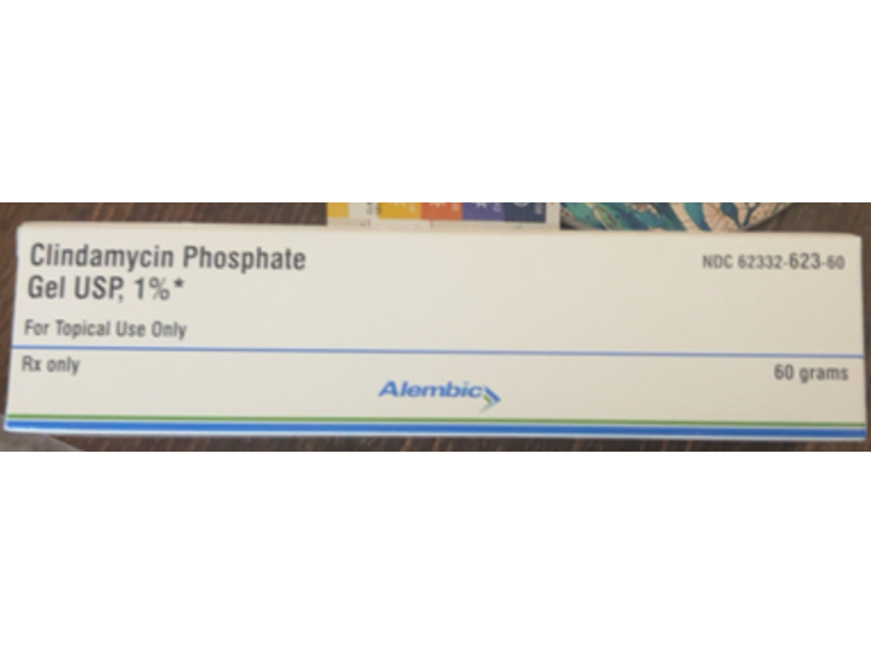 Clindamycin Phosphate Gel 1%, 60 g, Alembic (Rx)