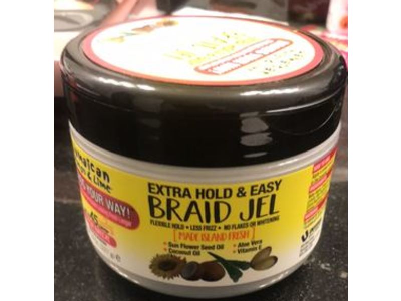 Jamaican Mango & Lime Extra Hold & Easy Braid Jel, 8 oz/227 g