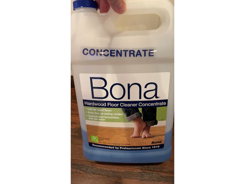Bona Hardwood Floor Cleaner, Concentrate, 128 fl oz