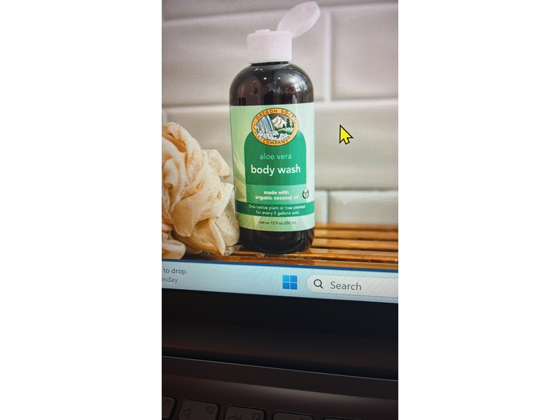 Oregon Soap Company Body Wash, Aloe Vera, 12 fl oz/350 mL
