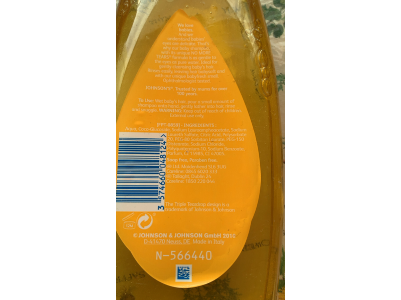 Johnson's Babyshampoo, 500 mL