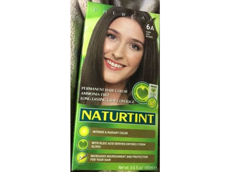 Naturtint Permanent Hair Color, 6A Dark Ash Blonde