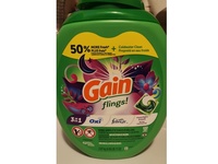 Gain 3 In 1 Flings Laundry Detergent Pacs, Moonlight Breeze Scent, 102 Loads, 73 oz/2.07 kg - Image 3