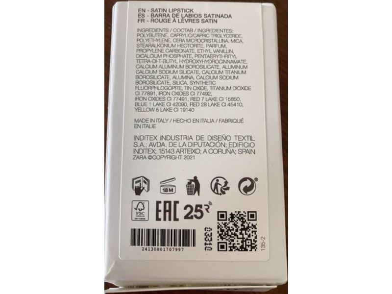 Zara Cult Satin Lipstick Refill, Buttercup, 0.12 oz