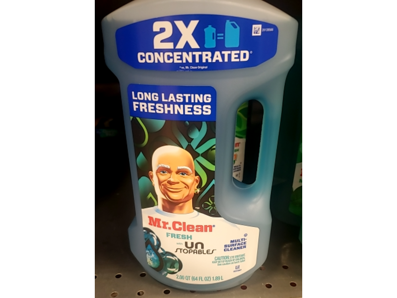 Mr. Clean Multi-Surface Cleaner, Fresh, 64 fl oz/1.89 L