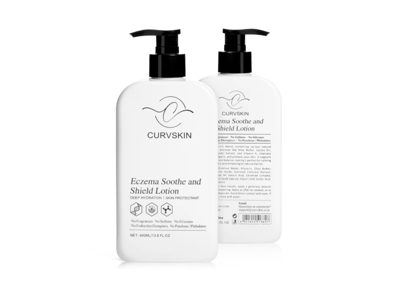 Curvskin Eczema Soothe and Shield Lotion, 13.6 fl oz/400 mL