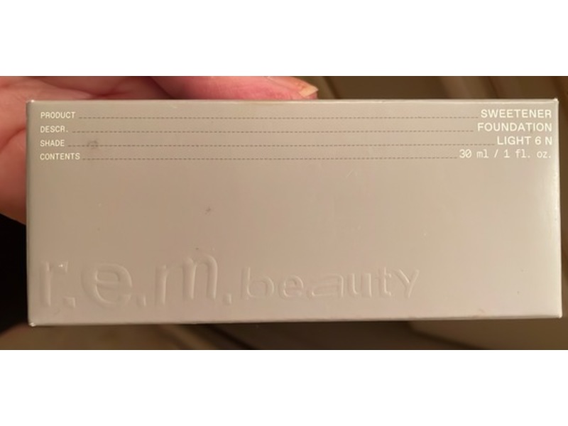 R.e.m Beauty Sweetener Foundation, Light 6N, 1 fl oz/30 mL