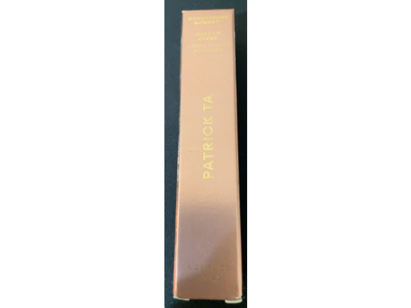 Patrick Ta Monochrome Moment Silky Lip Creme, She's Secure, 0.23 fl oz/7 mL