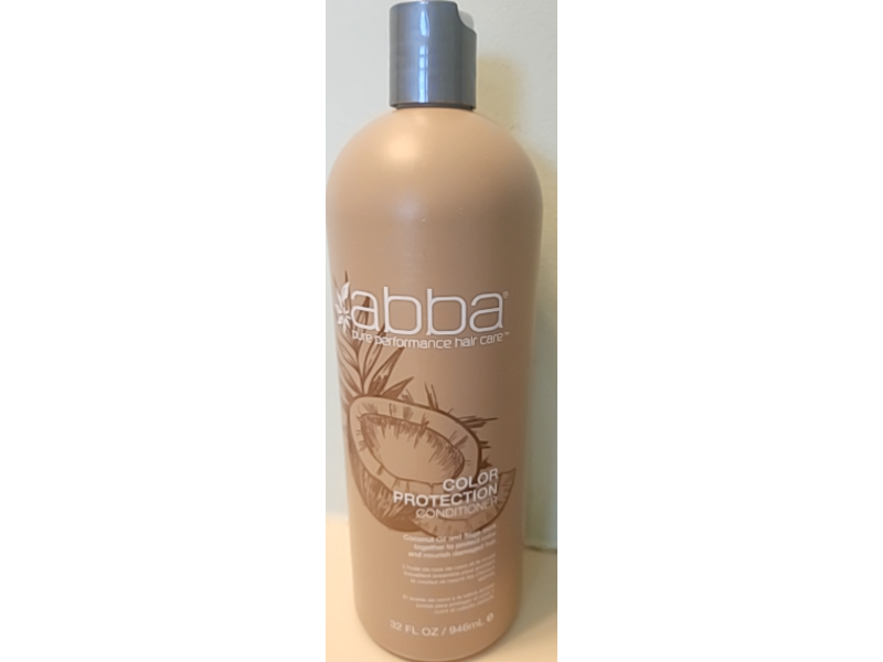 Abba Pure Performance Hair Care Color Protection Conditioner, 32 fl oz/946 mL