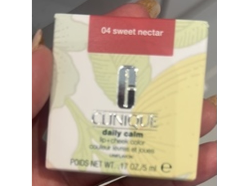 Clinique Daily Calm Lip + Cheek Color, 04 Sweet Nectar, 0.17 oz/5 mL