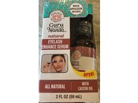 GuruNanda Natural Eyelash Enhance Serum, Castor Oil, 2 fl oz/59 mL - thumbnail 2