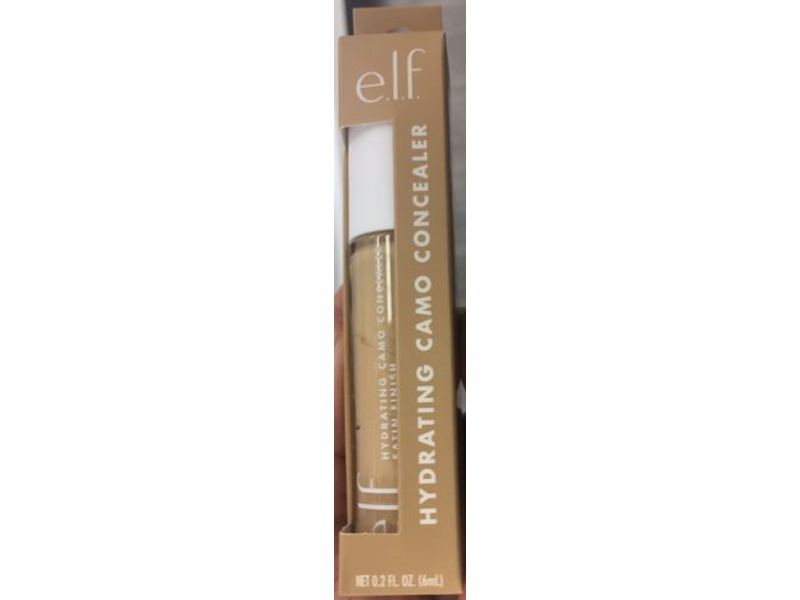 e.l.f. Hydrating Camo Concealer, Light Beige, 0.20 fl oz/6 mL
