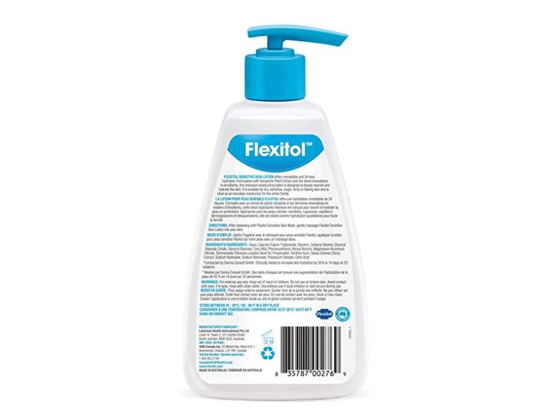 Flexitol Sensitive Skin Lotion, 250 mL/8.45 fl oz