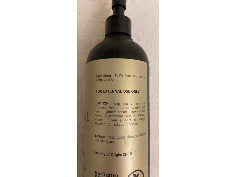 Handcraft Blends Grapeseed Oil, 16 fl oz/473 mL