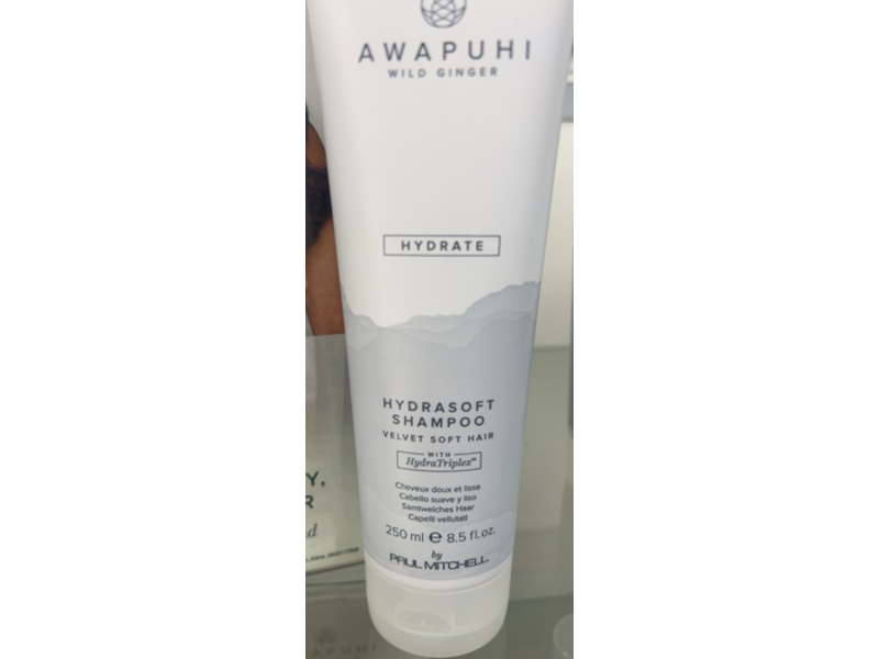 Paul Mitchell Awapuhi Wild Ginger Hydrasoft Shampoo, 8.5 fl oz/250 mL