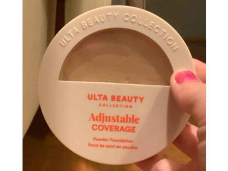 Ulta Beauty Collection Adjustable Coverage Powder Foundation, Fair To Light Warm, 0.18 fl oz/5.2 g
