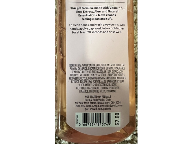 White Barn Champagne Toast Gentle Hand Soap, 8 fl oz/236 mL