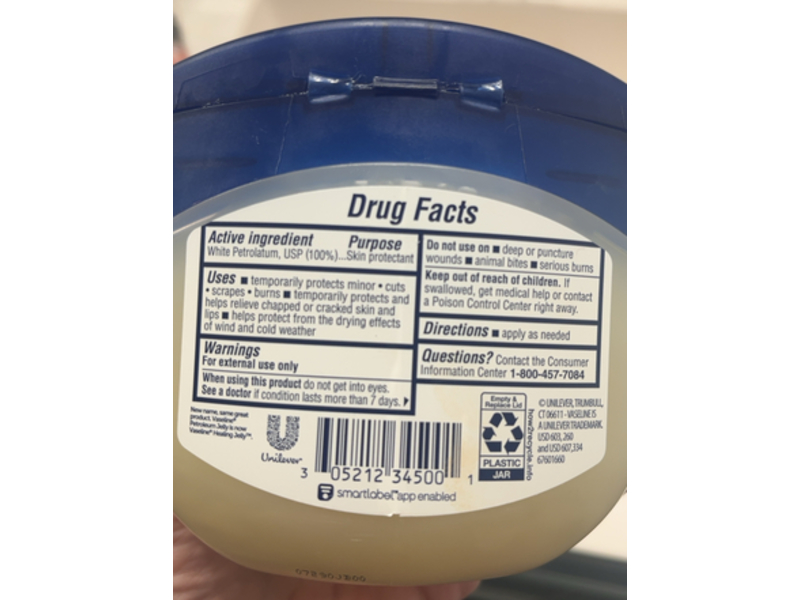 Vaseline Original Healing Jelly, 13 oz/368 g