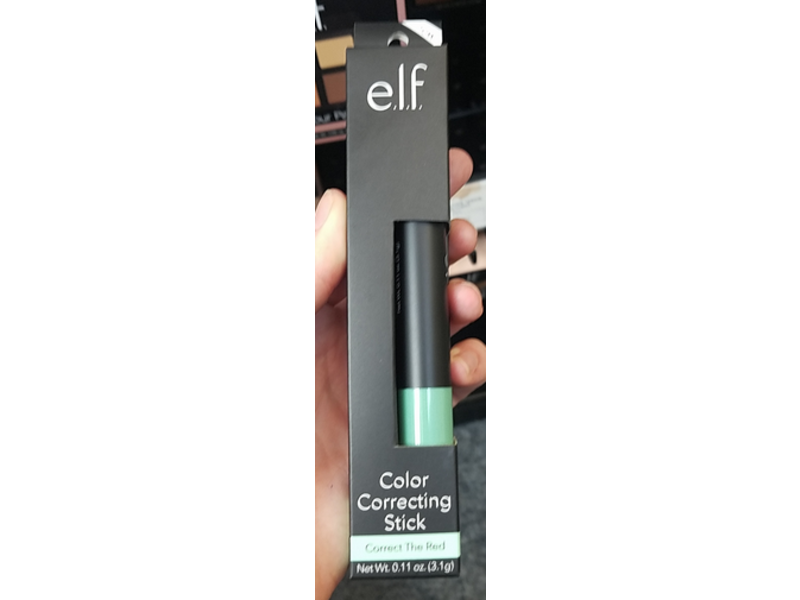 e.l.f. Cosmetics Color Correcting Stick, Correct The Red, 0.11 oz/3.1 g