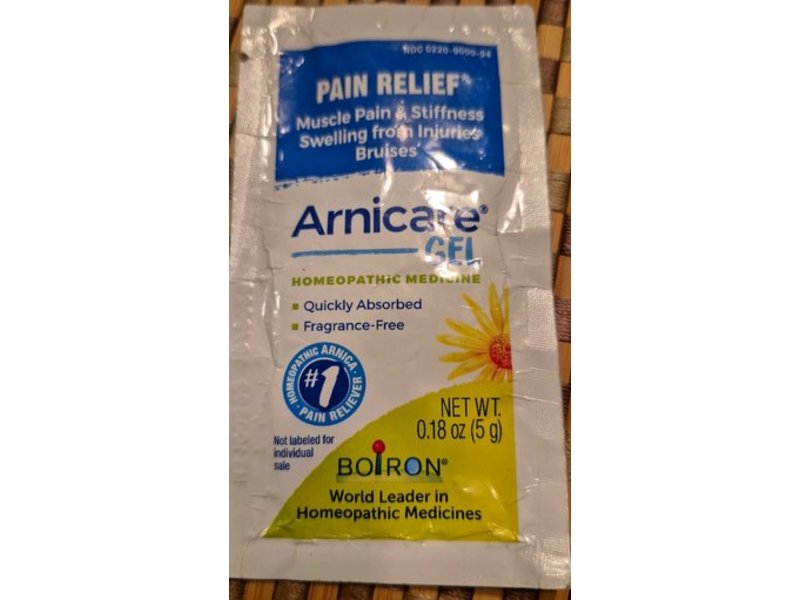 Boiron Arnicare Pain Relief Gel, 0.18 oz/5 g