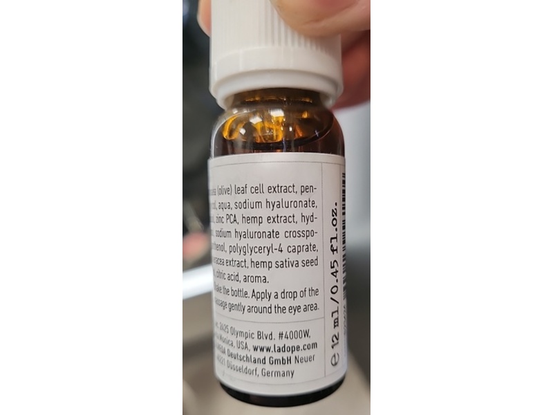 La Dope 007 Lifting Up Eye Elixir, 0.45 fl oz/12 mL