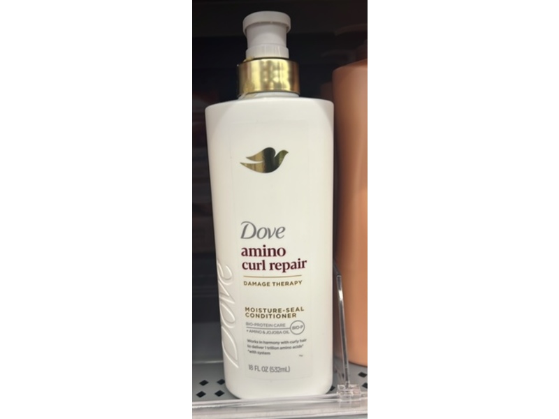 Dove Conditioner, Amino Curl Repair, 18 fl oz/532 mL
