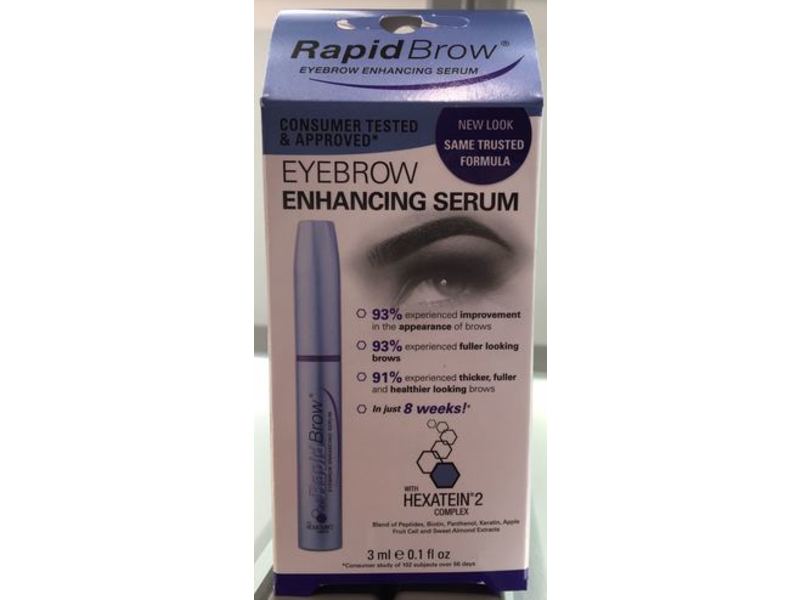 RapidLash Rapid Brow Eyebrow Enhancing Serum, 0.1 fl oz/3 mL