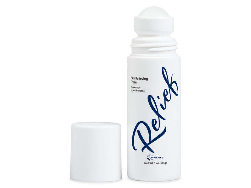 Corganics Relief Pain Relieving Cream, 3 oz/85 g