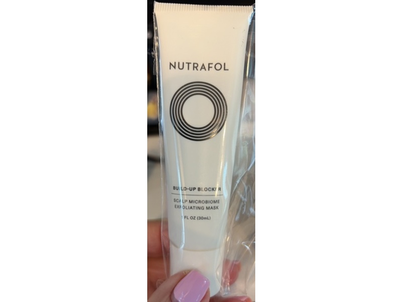 Nutrafol Build-Up Blocker Scalp Microbiome Exfoliating Mask, 1 fl oz/30 mL
