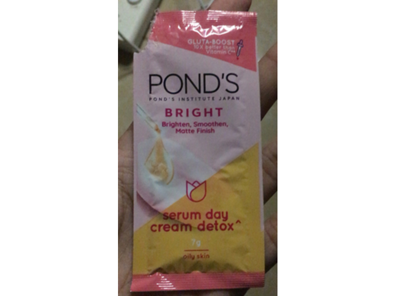 Pond's Bright Serum Day Cream detox, 7 g